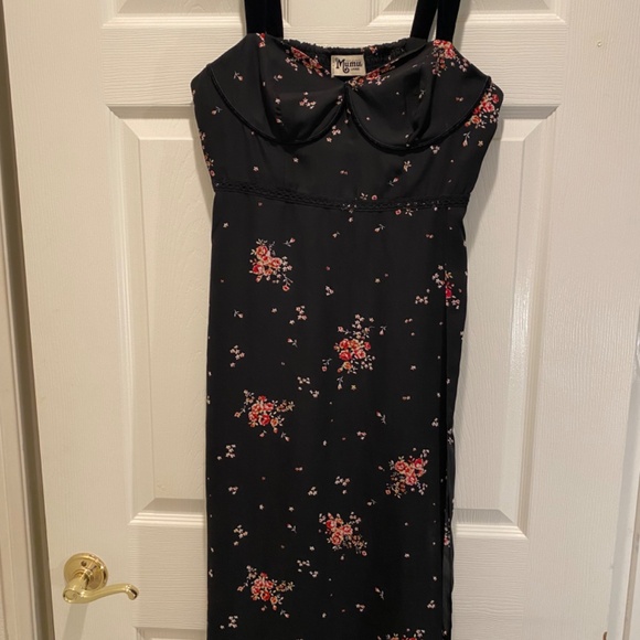 Show Me Your Mumu Pandora Moody Floral Corset Maxi Dress Romper - Size L - Picture 3 of 10